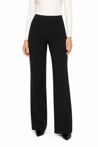 Pantalon taille haute - Noir