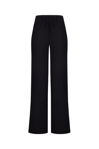 Pantalon taille haute - Noir