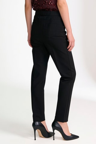 Pantalon taille haute - Noir