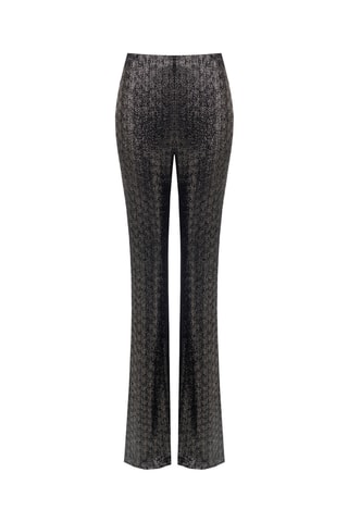Pantalon taille haute - Noir