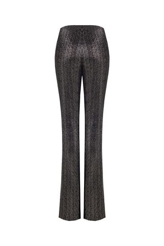 Pantalon taille haute - Noir