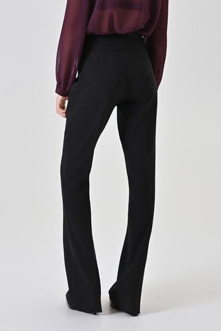 Pantalon taille haute - Noir
