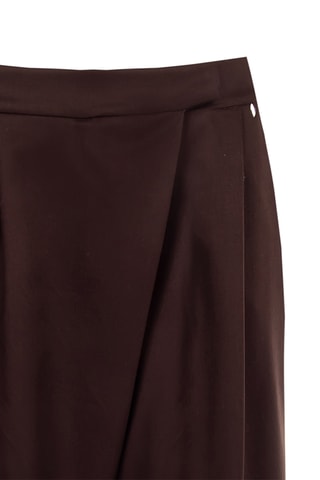 Pantalon taille haute - Marron