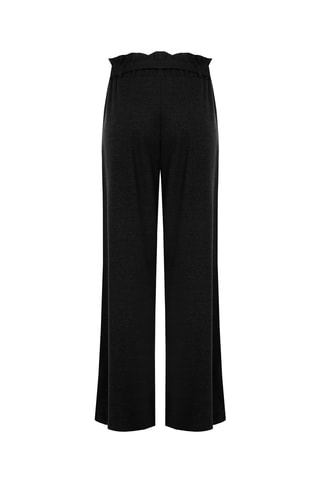 Pantalon taille haute - Noir