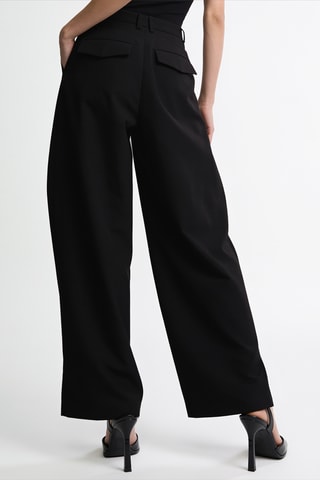 Pantalon taille haute - Noir