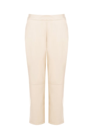 Pantalon 7/8 taille haute - Beige