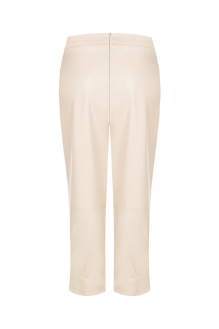 Pantalon 7/8 taille haute - Beige