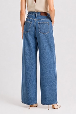 Jean wide legs - Bleu