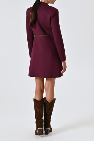 Manteau 2-en-1 - Bordeaux