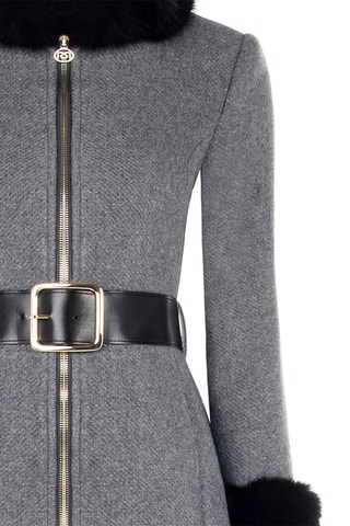 Manteau en laine - Gris clair