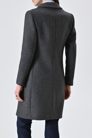 Manteau en laine - Gris foncé