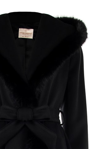 Manteau à capuche - Noir