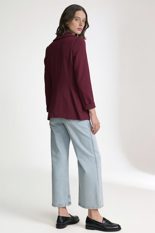Veste bustier - Bordeaux