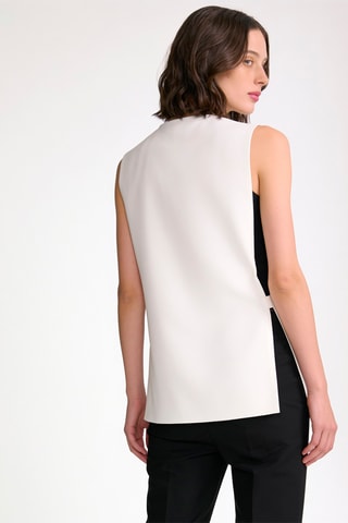 Veste sans manches - Blanc