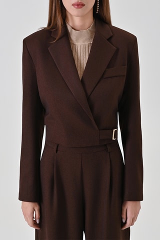 Veste courte - Marron