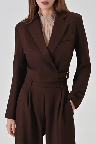 Veste courte - Marron
