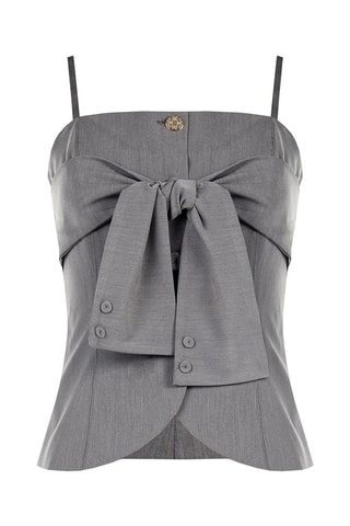 Top - Gris clair