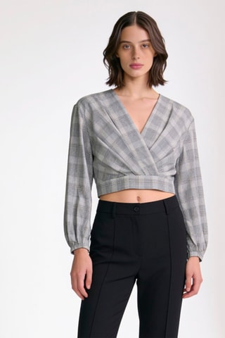 Top - Gris clair
