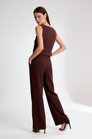 Crop top - Marron