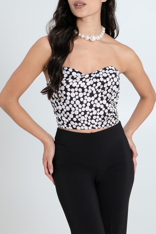 Crop top - Noir