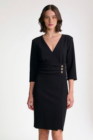 Robe droite - Noir