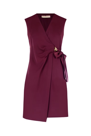 Robe portefeuille - Bordeaux