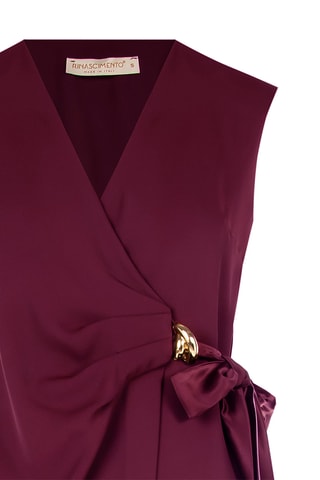 Robe portefeuille - Bordeaux