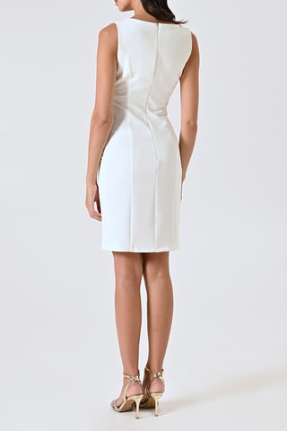 Robe droite - Blanc