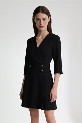 Robe droite - Noir