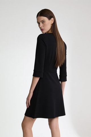 Robe droite - Noir