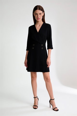 Robe droite - Noir