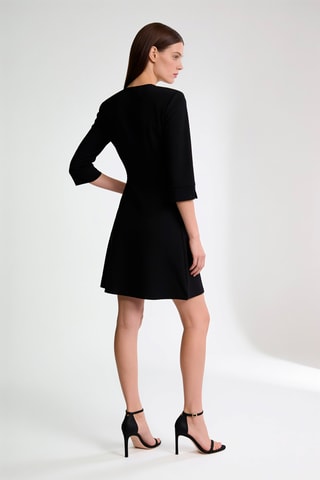 Robe droite - Noir