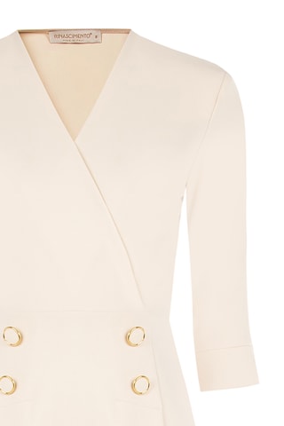 Robe trapèze - Beige clair