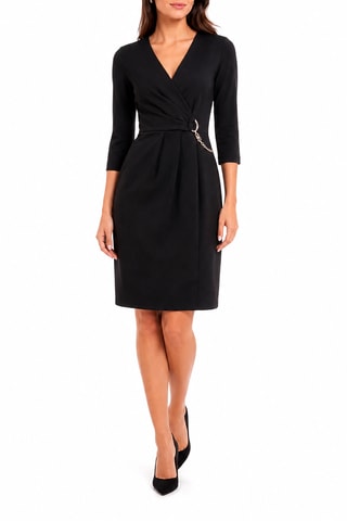 Robe droite - Noir