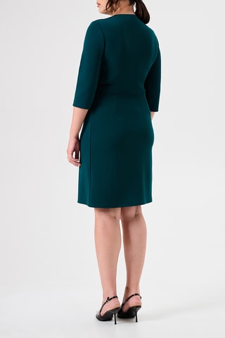 Robe portefeuille - Vert foncé