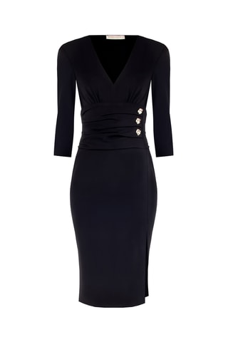 Robe fourreau - Noir
