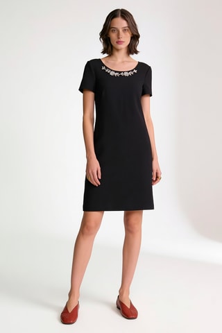 Robe droite - Noir