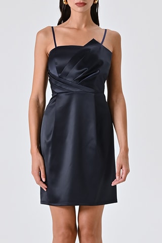 Robe patineuse - Bleu foncé