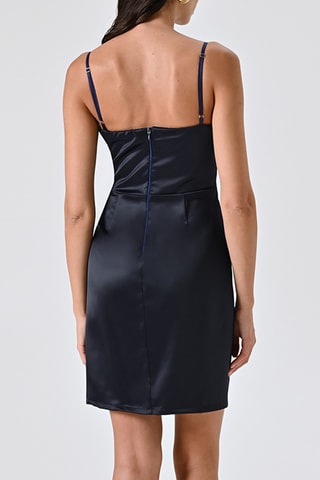 Robe patineuse - Bleu foncé