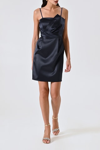 Robe patineuse - Bleu foncé