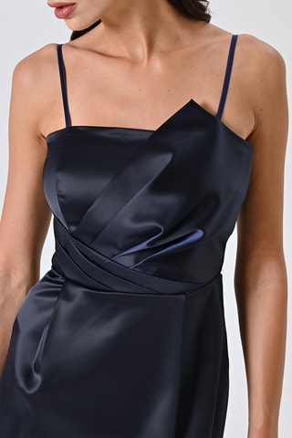 Robe patineuse - Bleu foncé