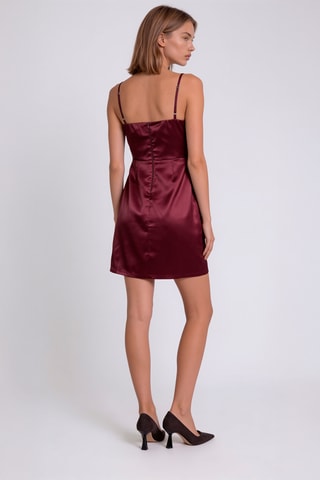Robe droite - Bordeaux