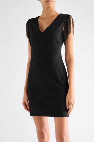 Robe fourreau - Noir