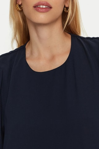 Robe droite - Bleu marine
