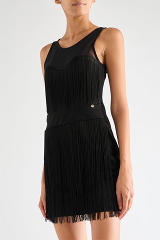 Robe plissée - Noir