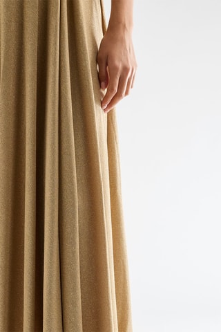 Robe longue - Doré