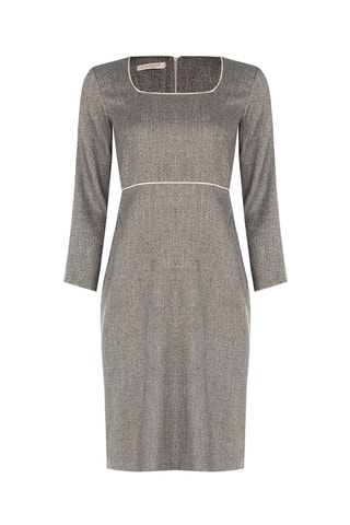 Robe droite - Gris