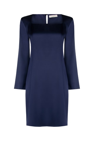Robe droite - Bleu marine