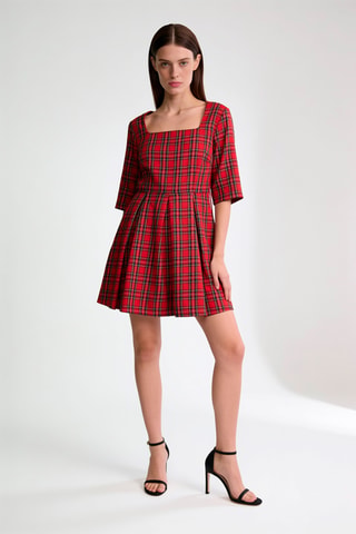 Robe patineuse - Rouge