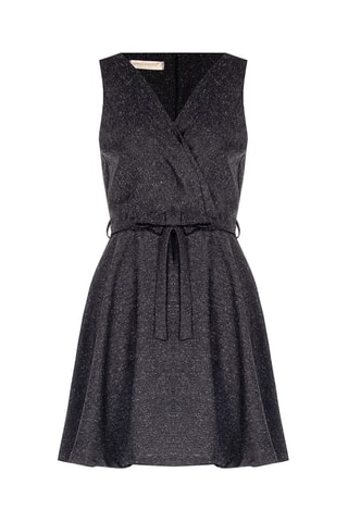 Robe patineuse - Gris foncé chiné